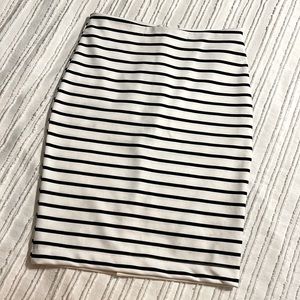 Stripped pencil skirt by Les Alis